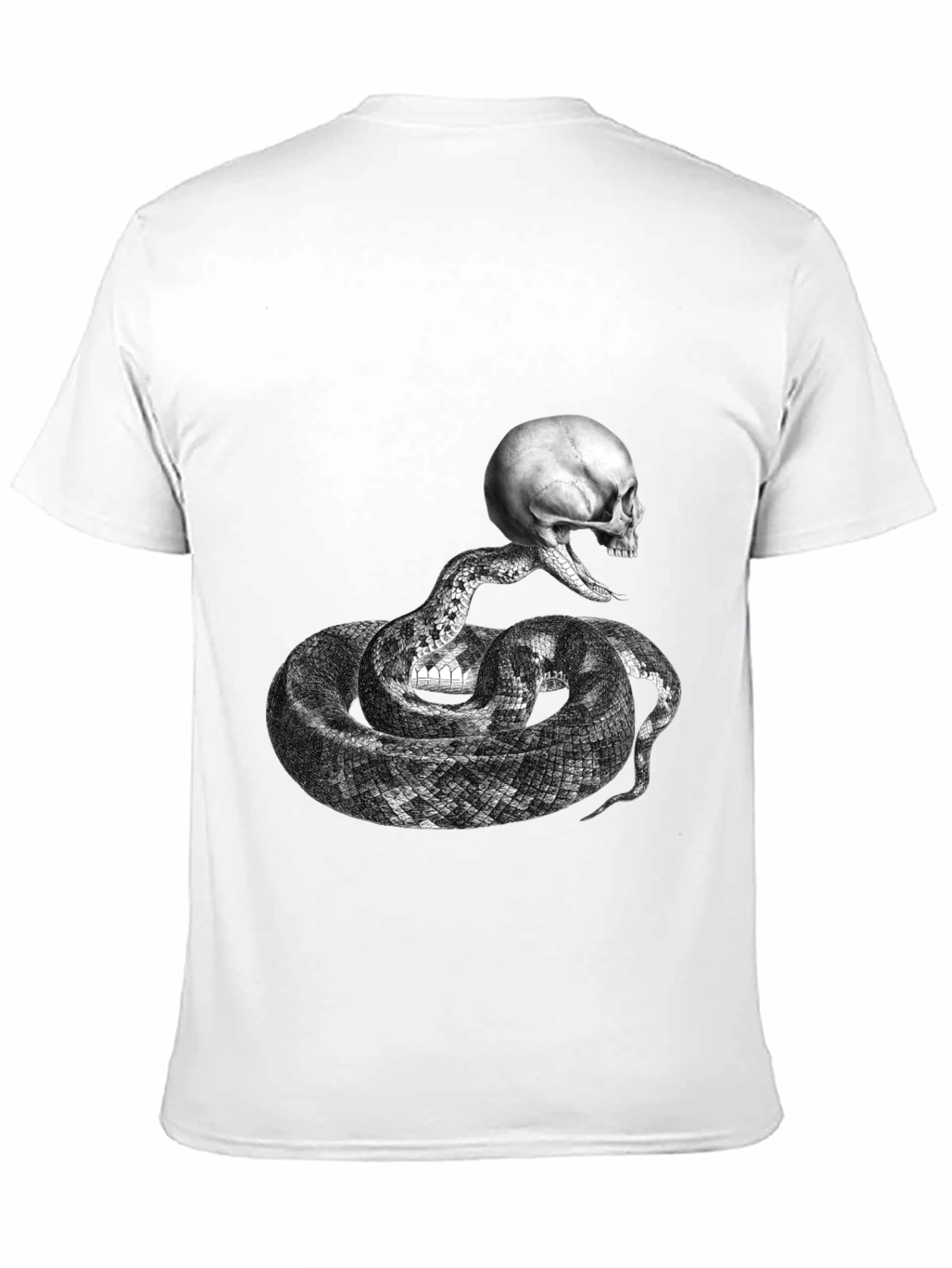 Skull and Snake Graphic Tee
