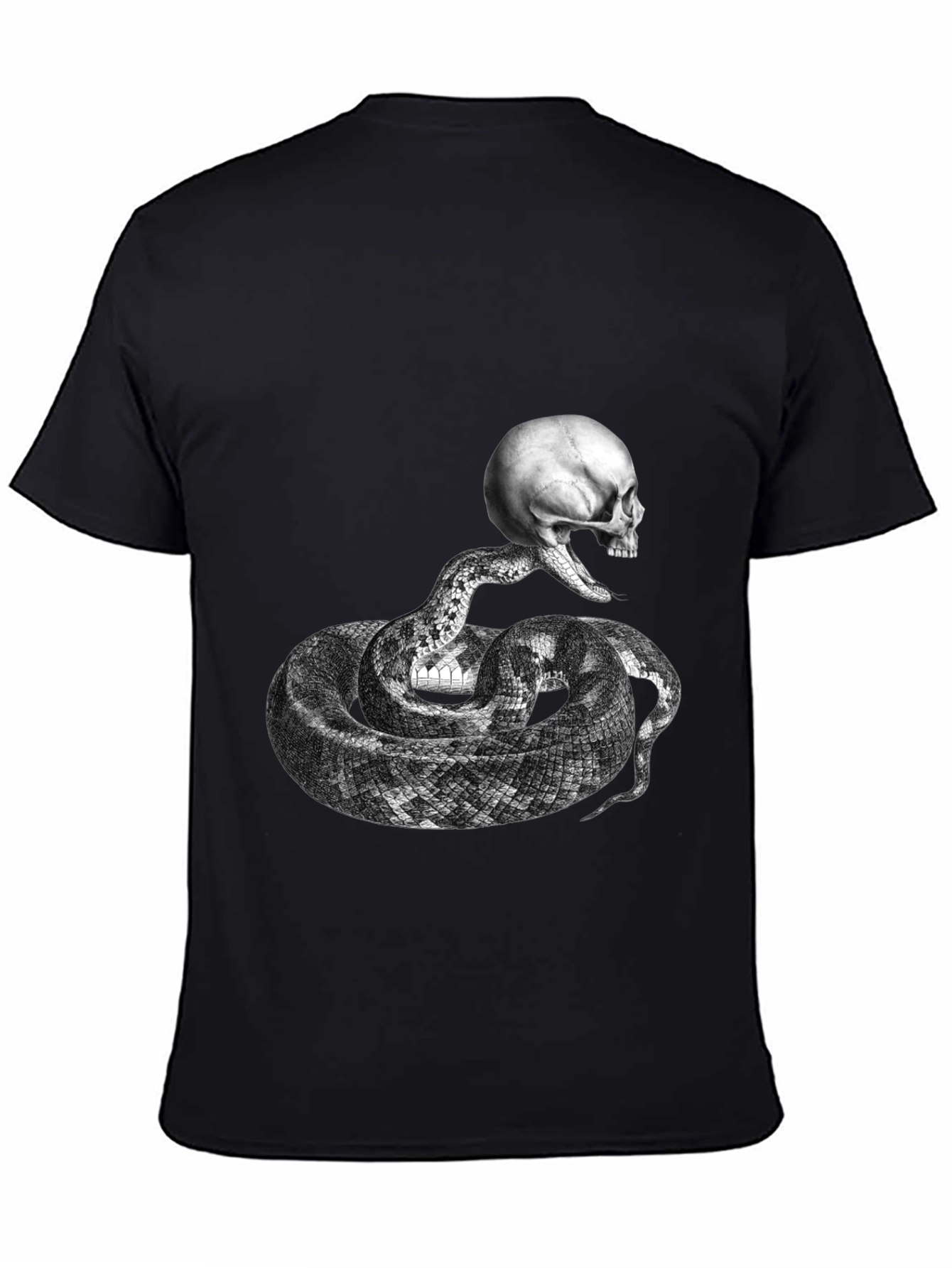 Skull and Snake Graphic Tee