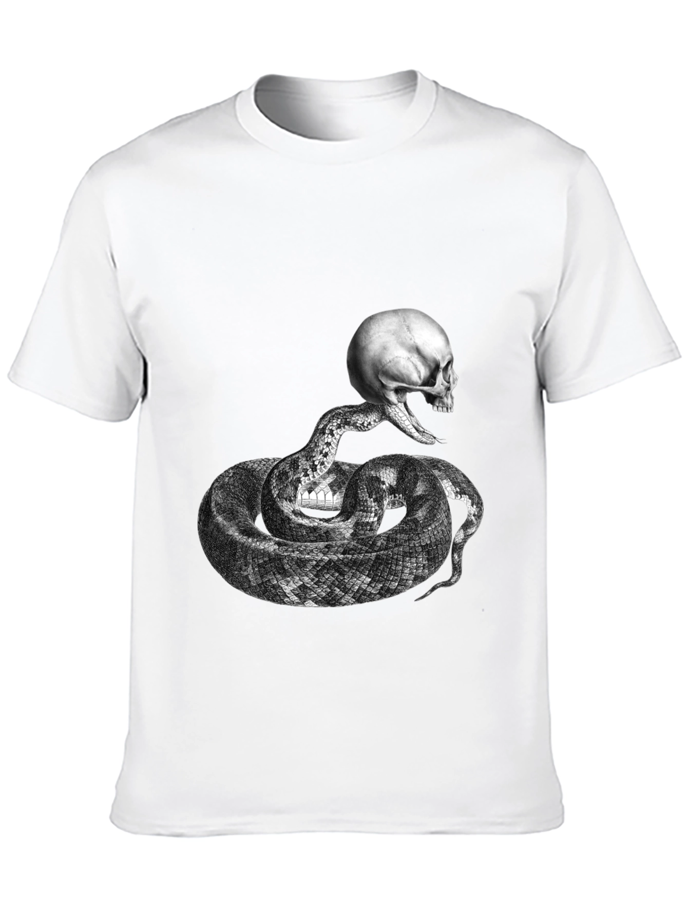 Skull and Snake Graphic Tee