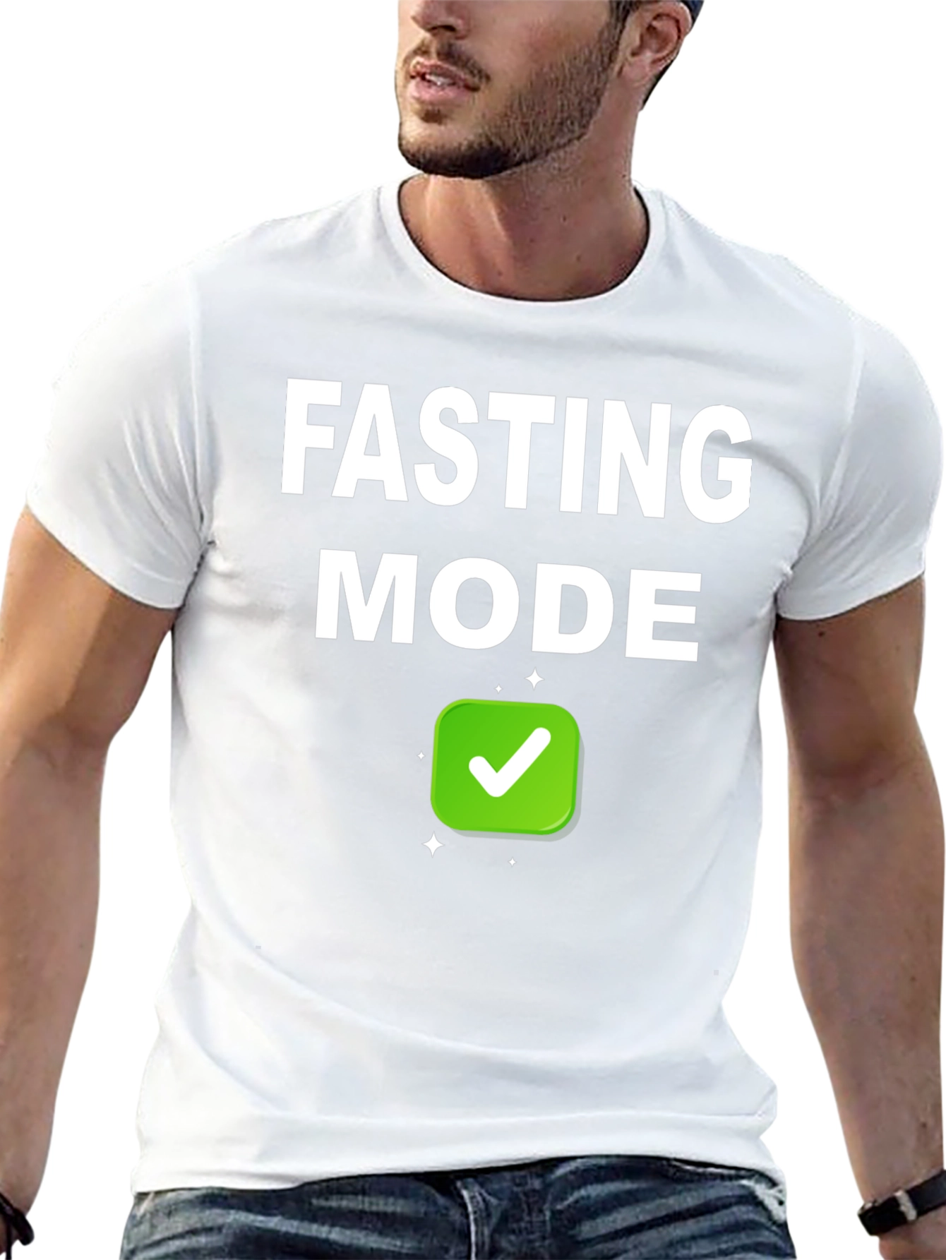 Fasting Mode Black T-Shirt