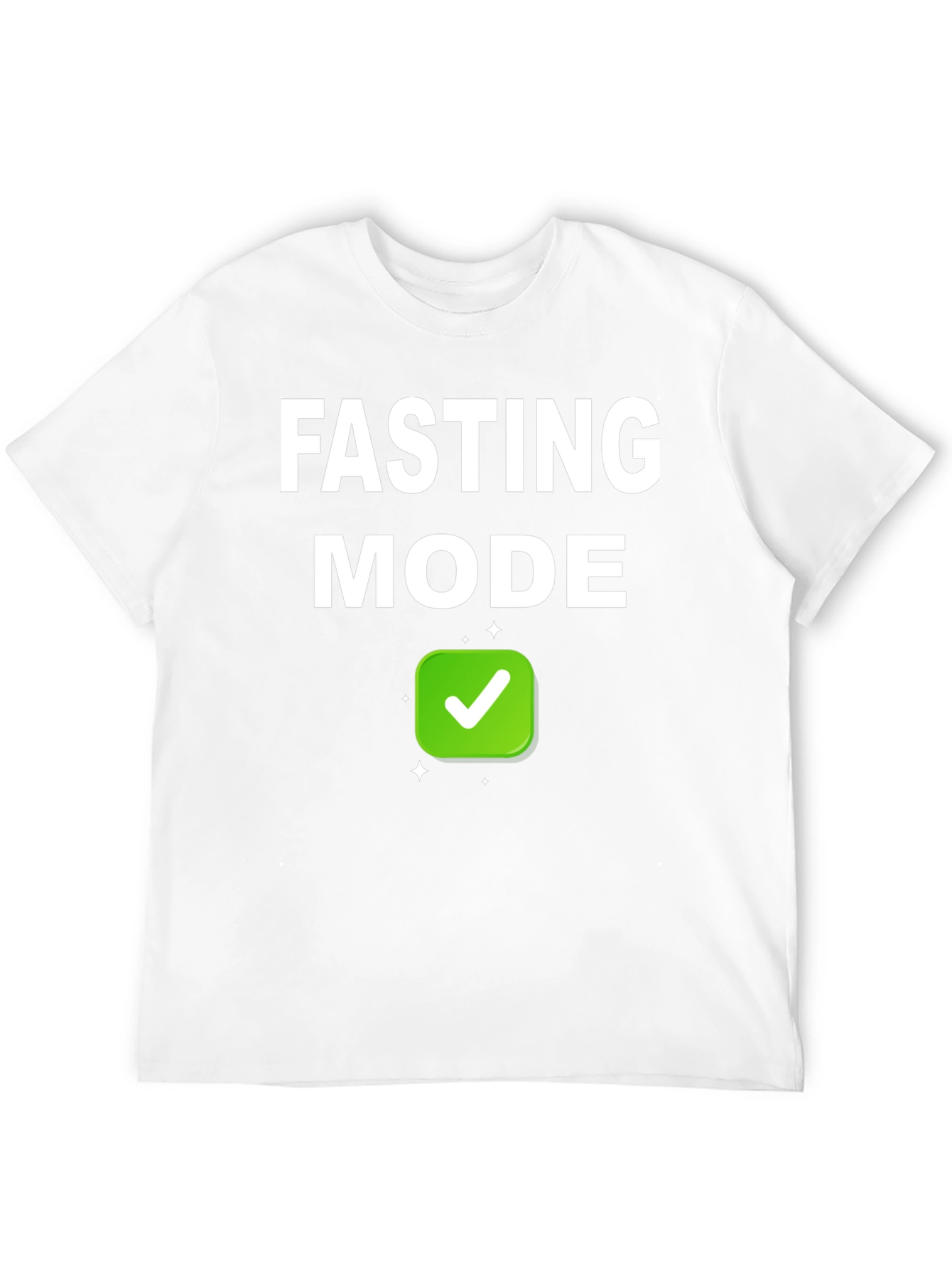 Fasting Mode Black T-Shirt