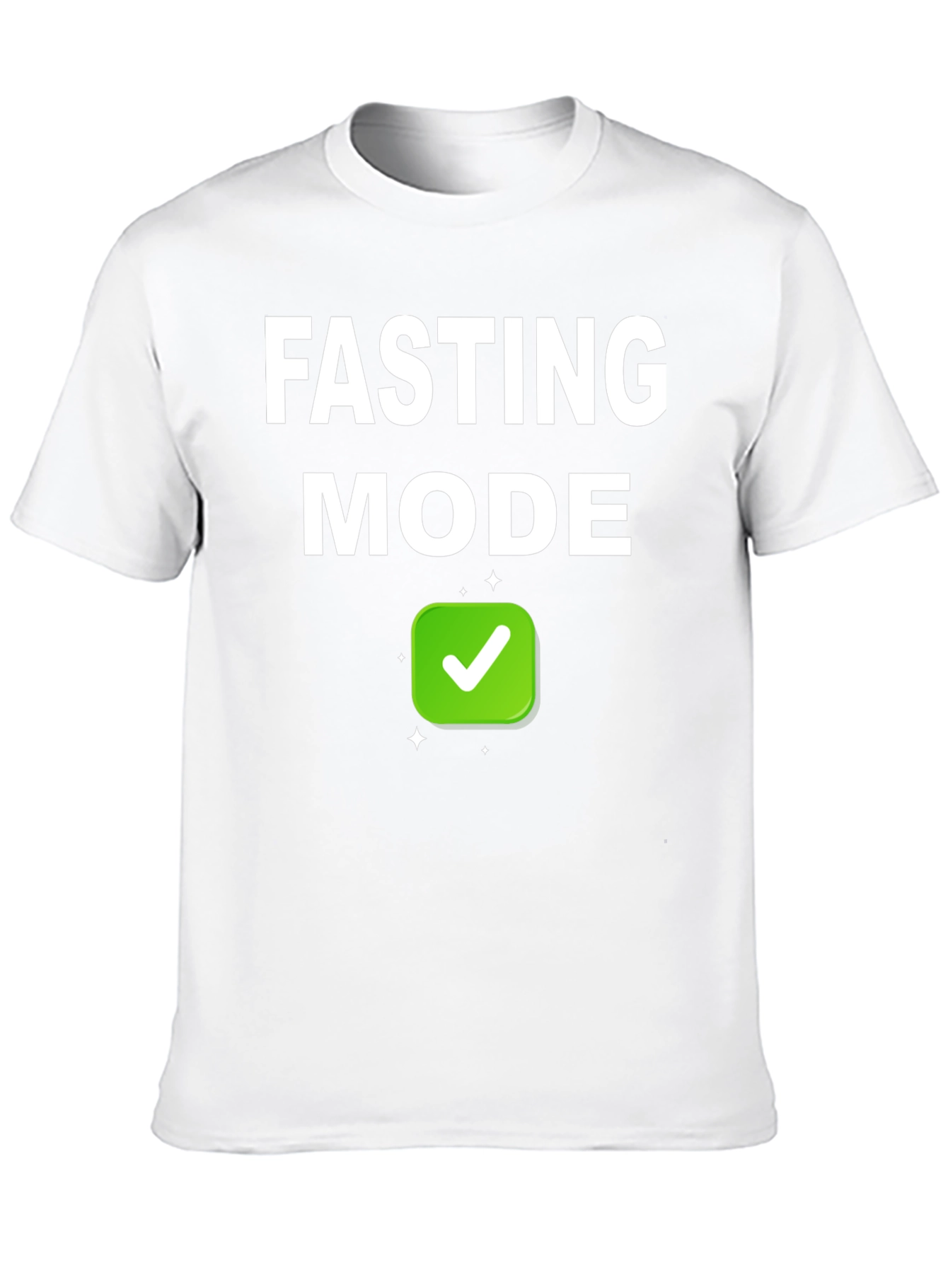 Fasting Mode Black T-Shirt