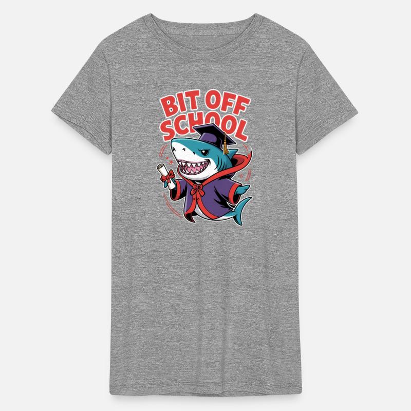 Graduation Shark with Academic Gown