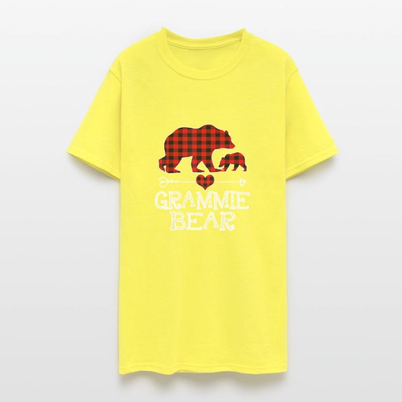 Grammie BearRed Buffalo Plaid Grandma Bear