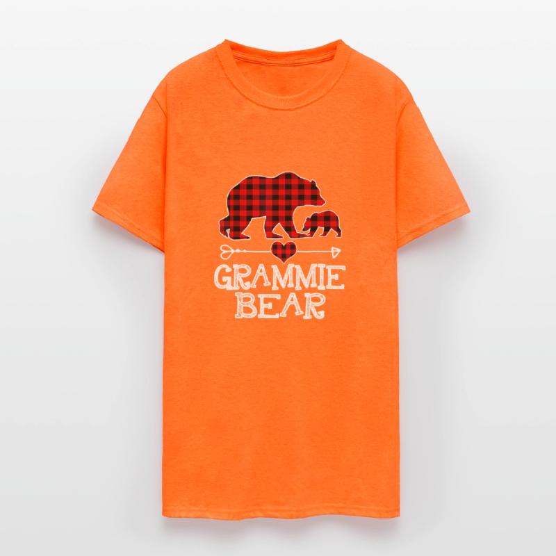 Grammie BearRed Buffalo Plaid Grandma Bear