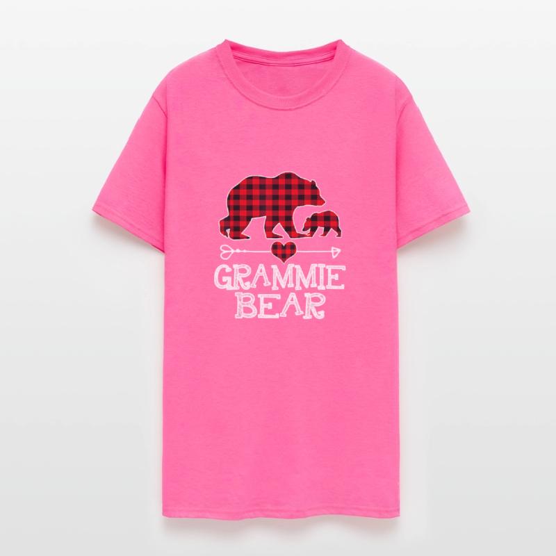 Grammie BearRed Buffalo Plaid Grandma Bear