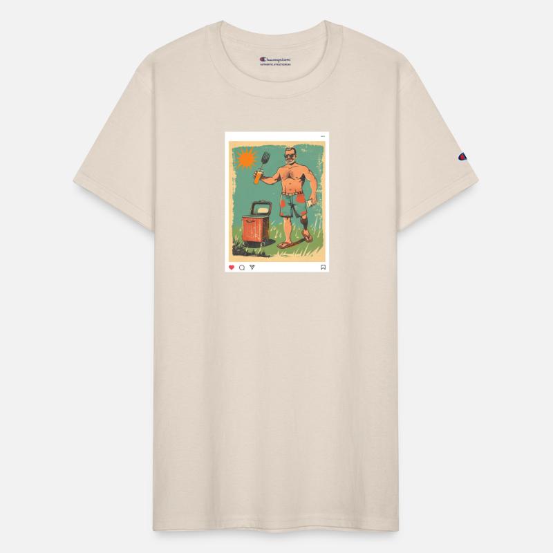 Grill Master Dad Shirt Funny Backyard Weekend Tee