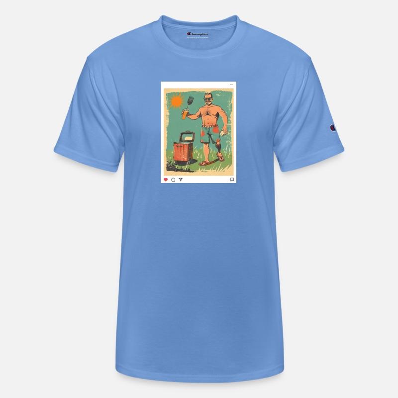 Grill Master Dad Shirt Funny Backyard Weekend Tee