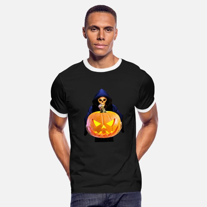 Grim Reaper celebrates Halloween