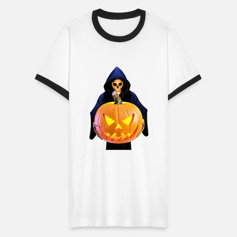 Grim Reaper celebrates Halloween