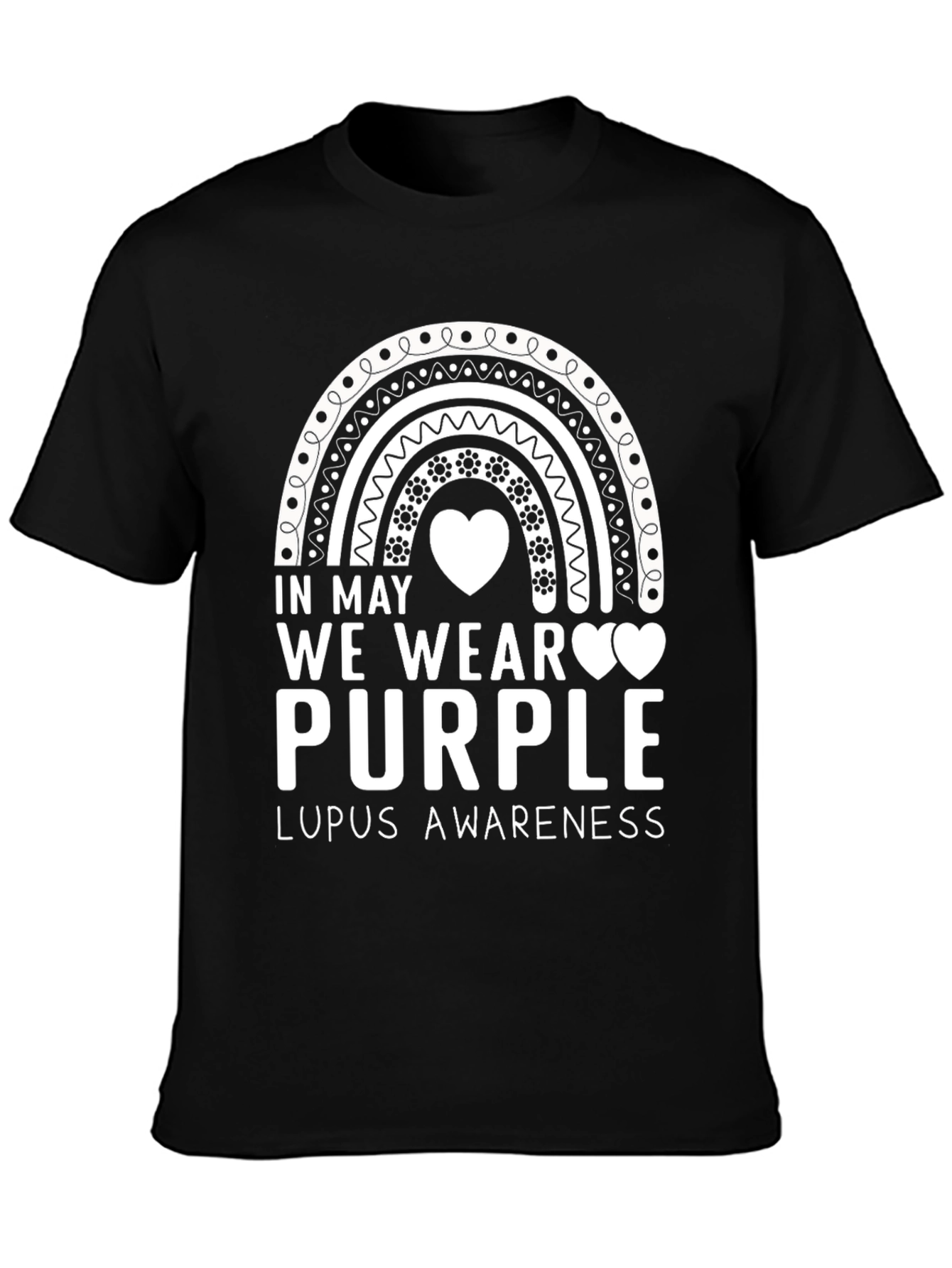 Lupus Awareness T-Shirt - In May We Wear Purple
