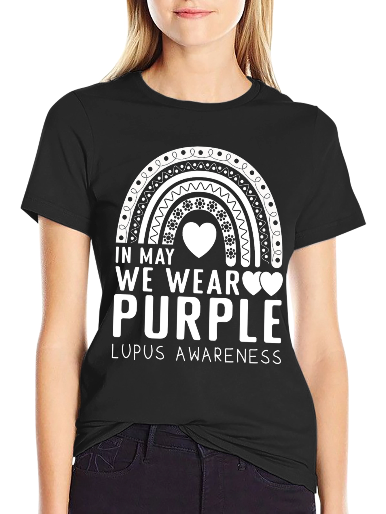 Lupus Awareness T-Shirt - In May We Wear Purple