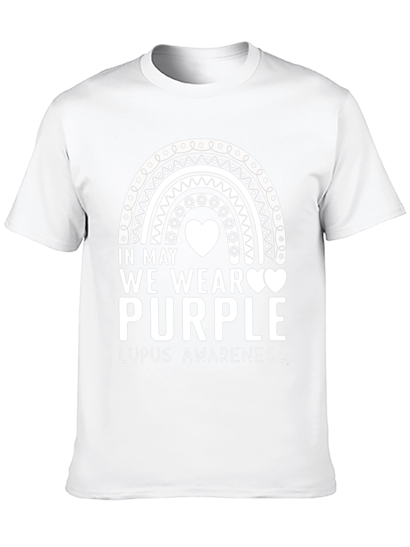 Lupus Awareness T-Shirt - In May We Wear Purple
