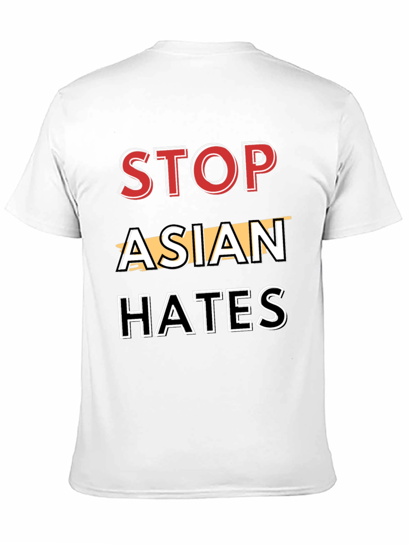 Stop Asian Hate T-Shirt Black