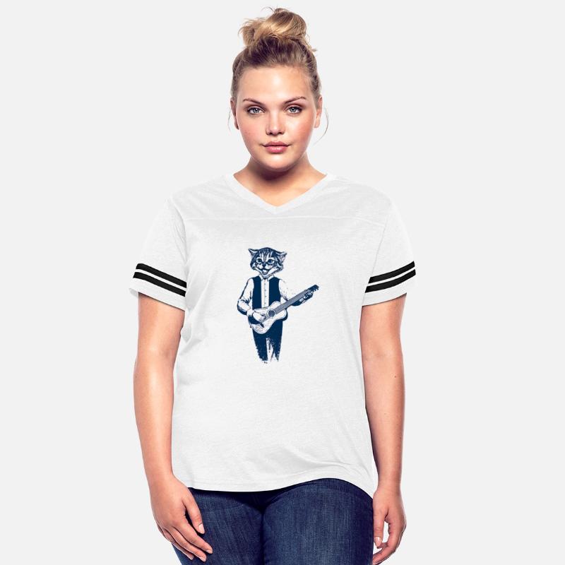 Guitar Playing Cat Musician