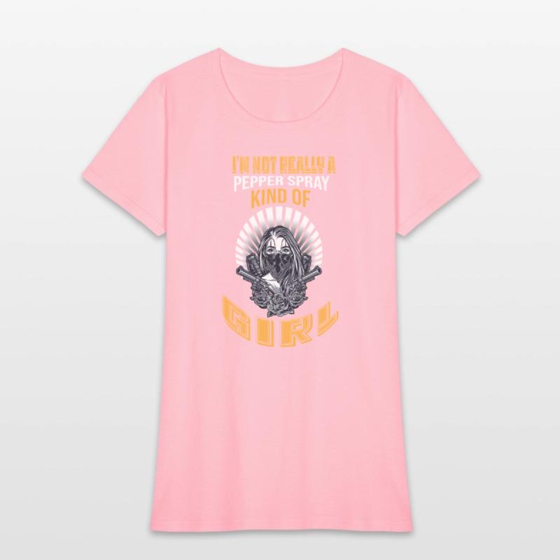 Gun Owner Girl tee Pepper Spray 2nd Amendment
