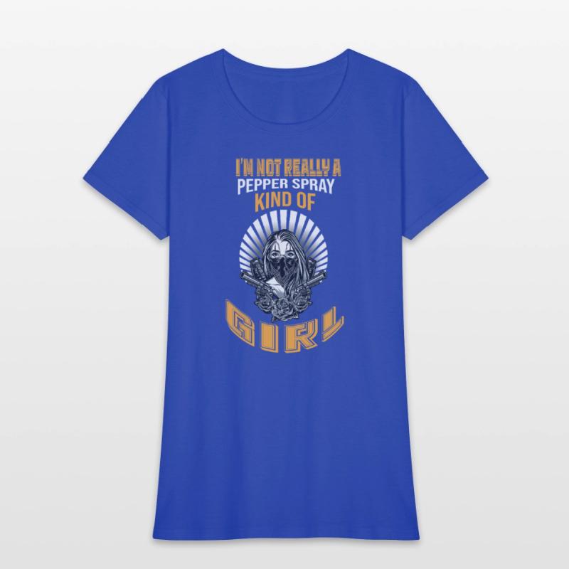 Gun Owner Girl tee Pepper Spray 2nd Amendment