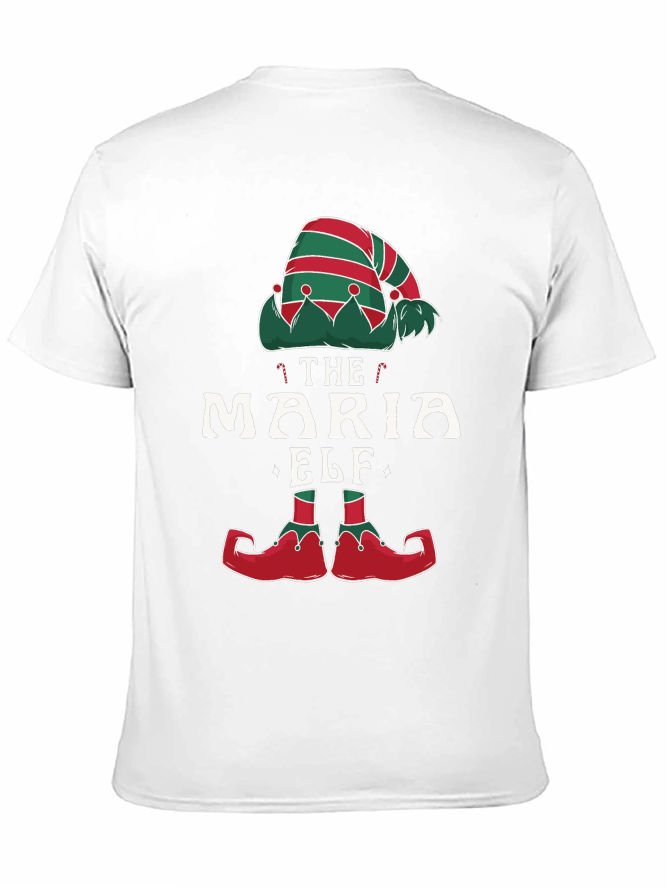 Maria Elf Christmas T-Shirt - Holiday Family Matching Tee
