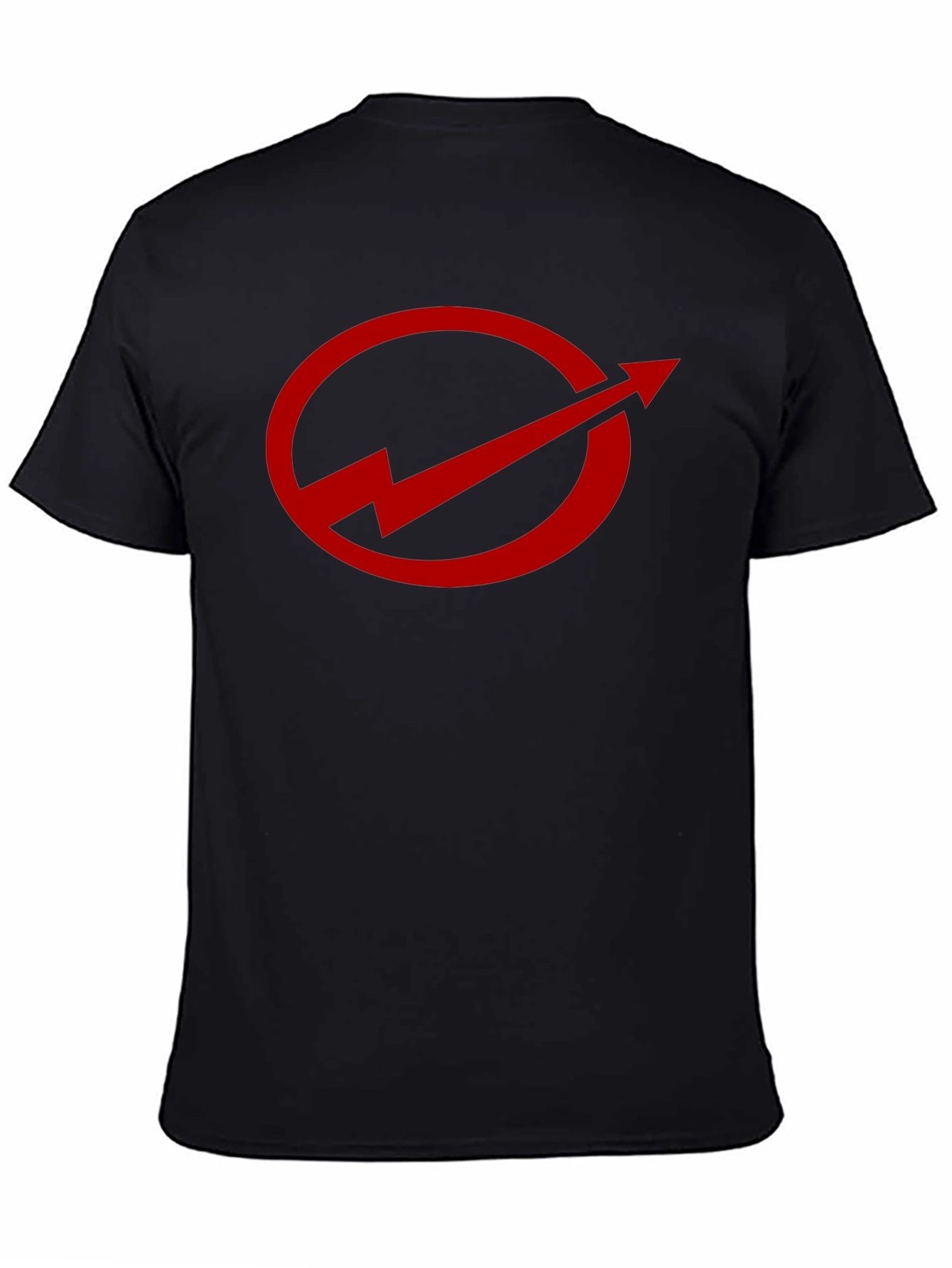 Red Arrow Graphic Black T-Shirt