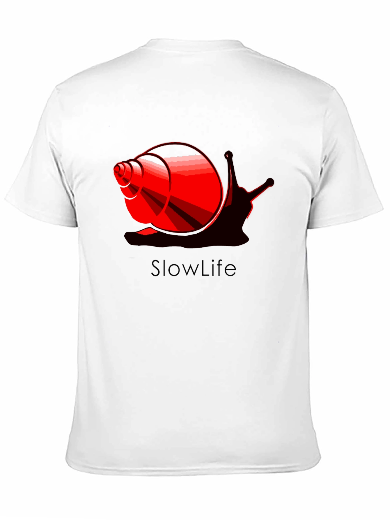 Slowlife Snail Graphic Black T-Shirt