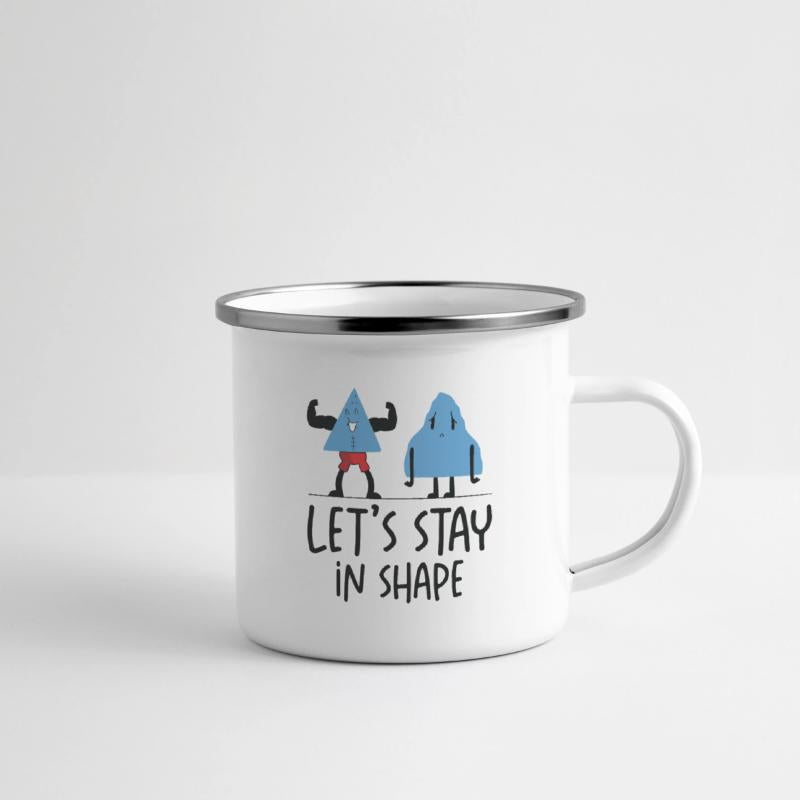 Gym Cute Motivational Geometric Shapes Working Out