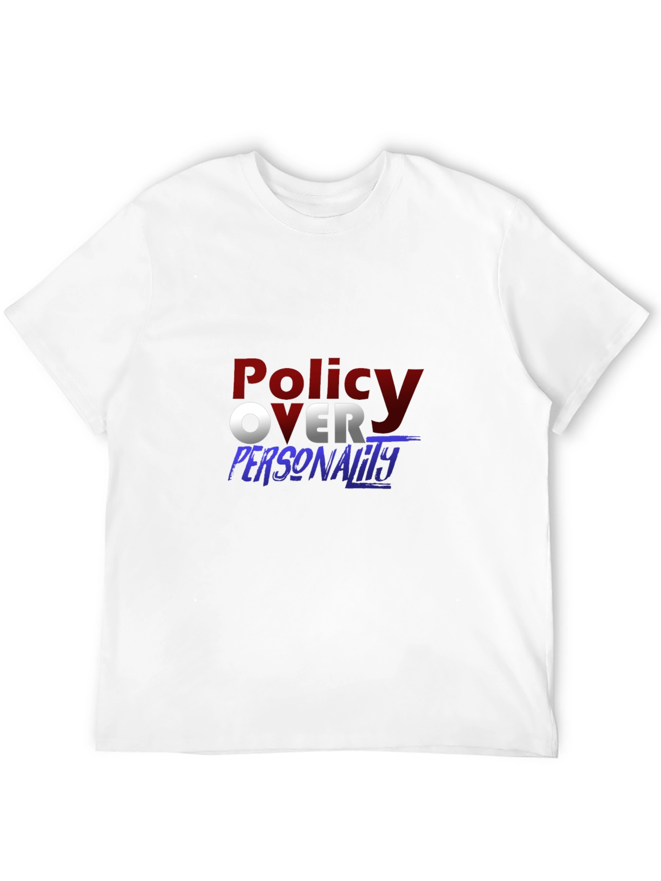Policy Over Personality Graphic Tee