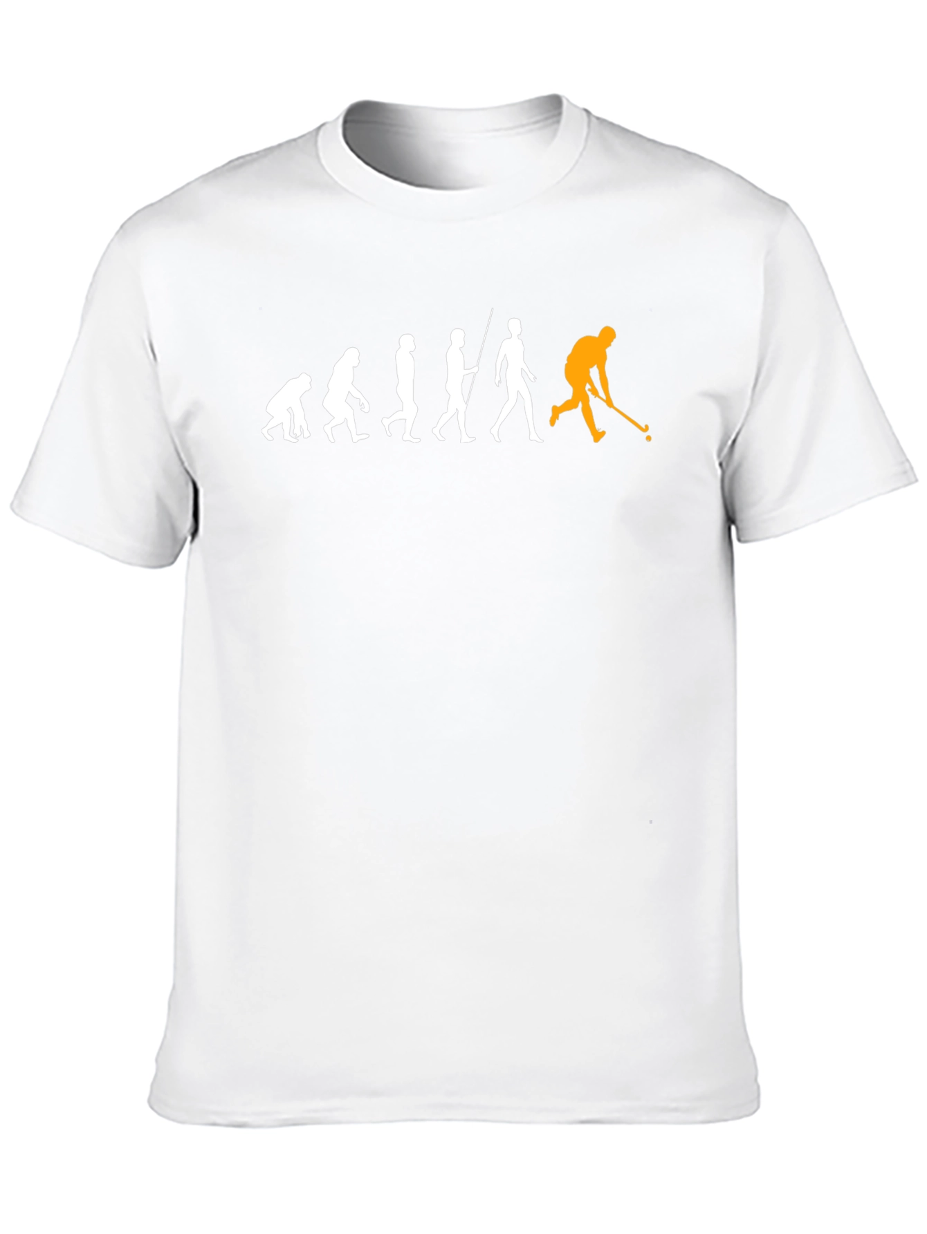 Evolution of Hockey Black T-Shirt