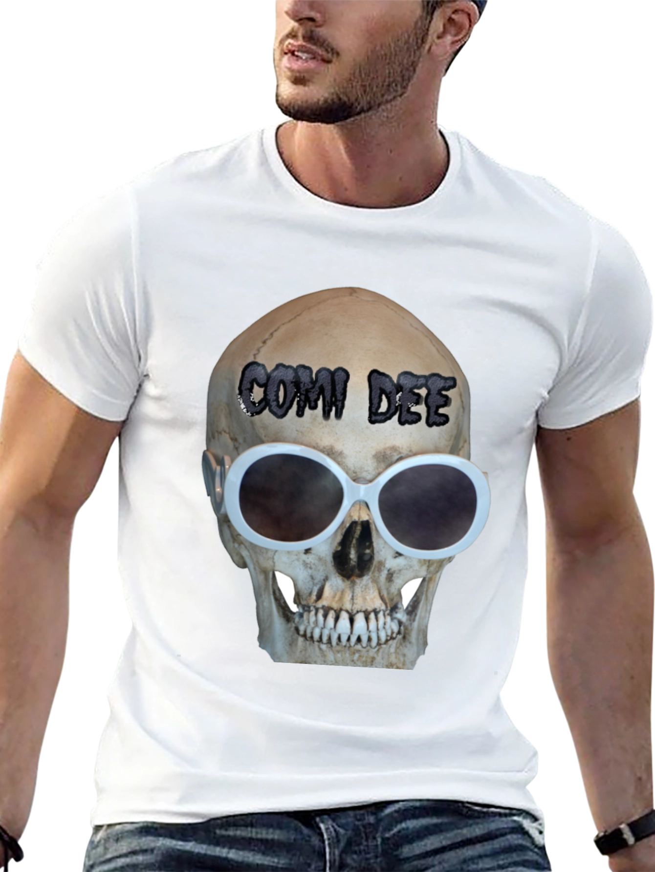 Skull Sunglasses T-Shirt - Comi Dee