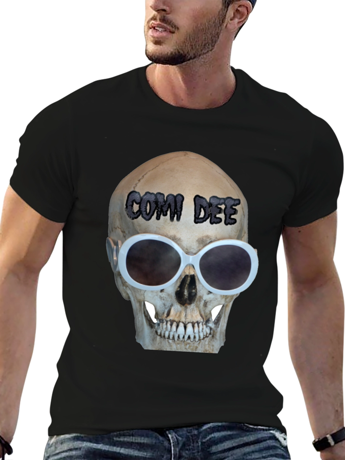 Skull Sunglasses T-Shirt - Comi Dee