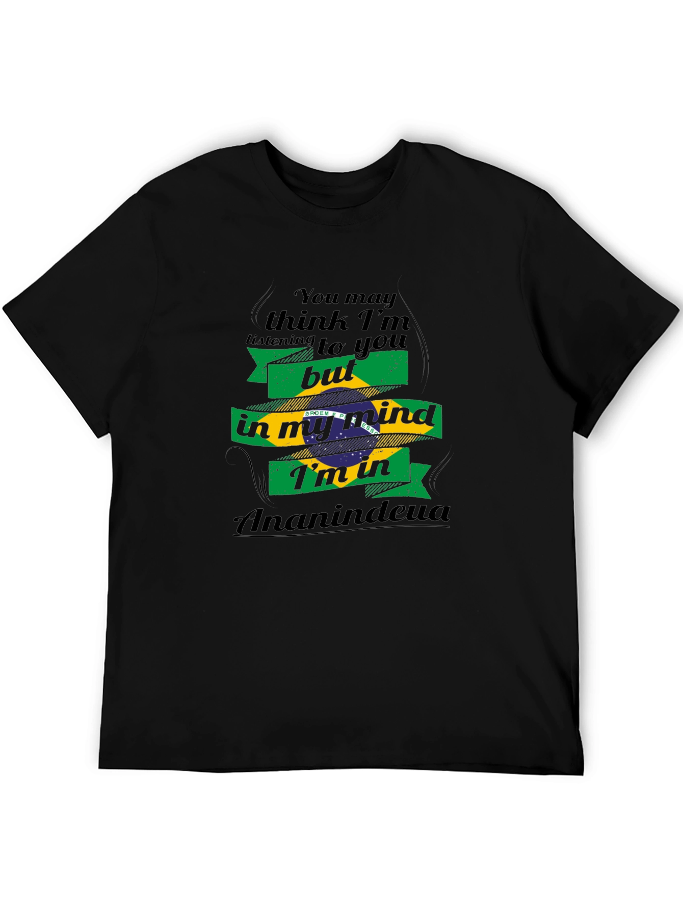 Ananindeua Mind T-Shirt - Brazil Flag