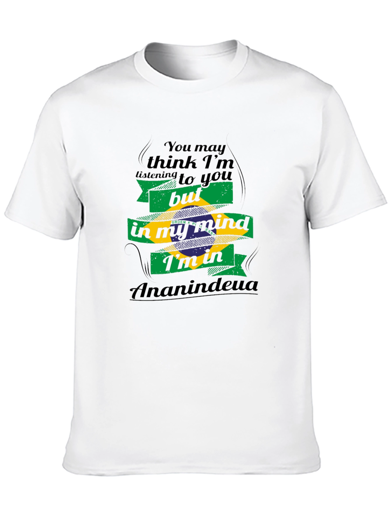 Ananindeua Mind T-Shirt - Brazil Flag