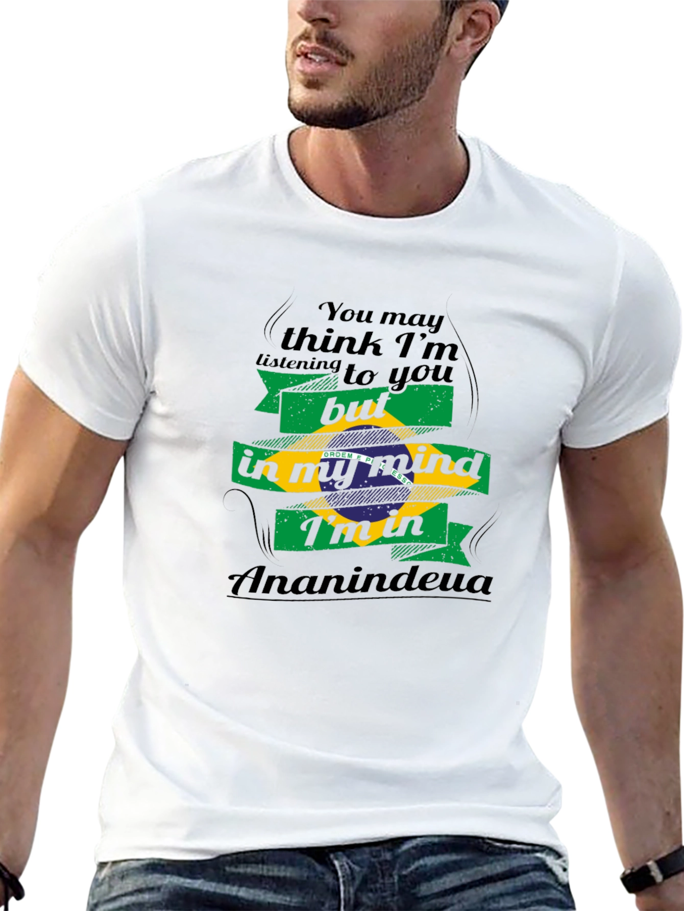 Ananindeua Mind T-Shirt - Brazil Flag
