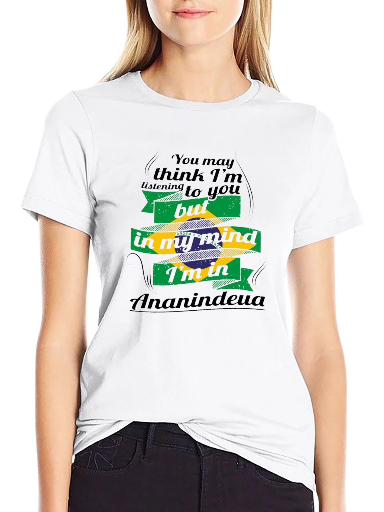Ananindeua Mind T-Shirt - Brazil Flag