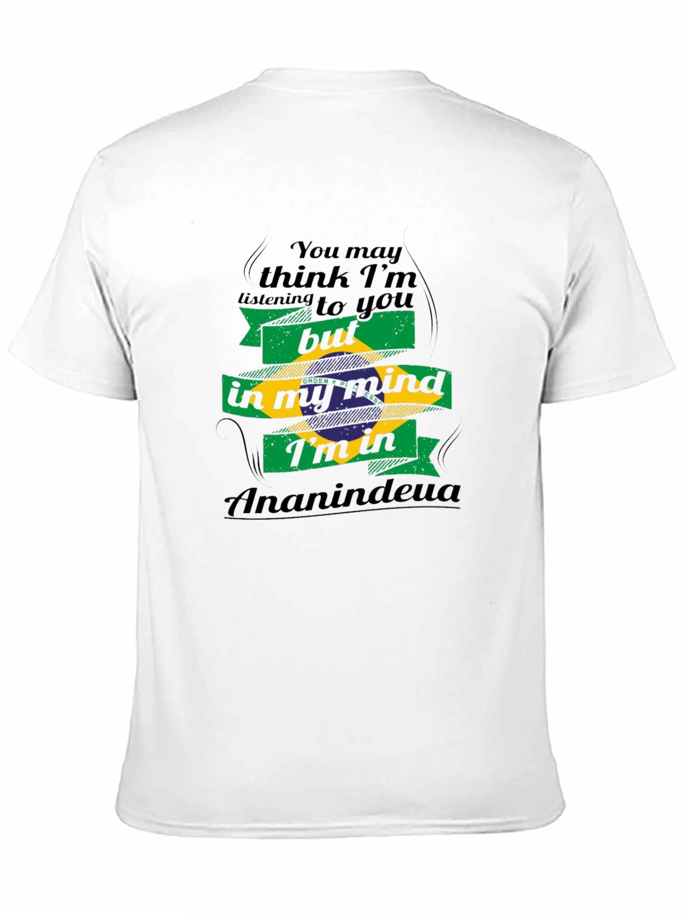Ananindeua Mind T-Shirt - Brazil Flag