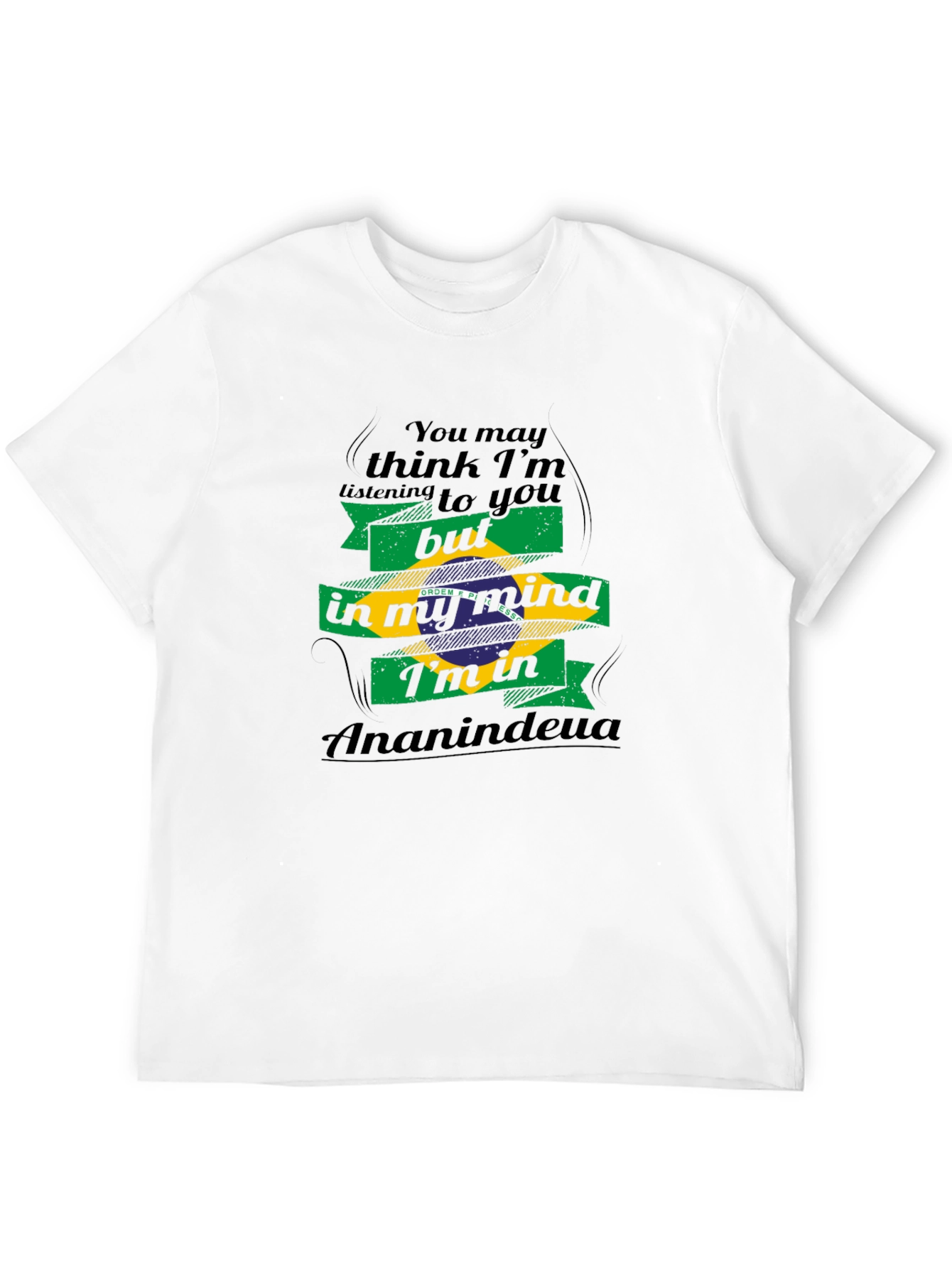 Ananindeua Mind T-Shirt - Brazil Flag