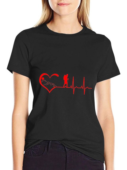 Hiking Heartbeat T-Shirt