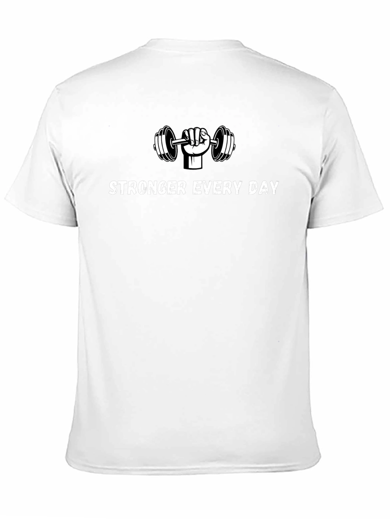 Stronger Every Day Graphic T-Shirt - Black