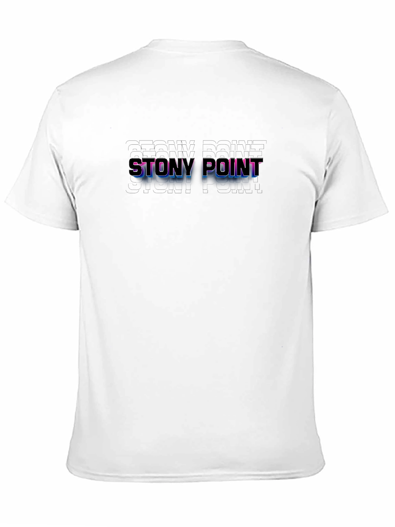 Stony Point Graphic Tee - Retro Style Black T-Shirt