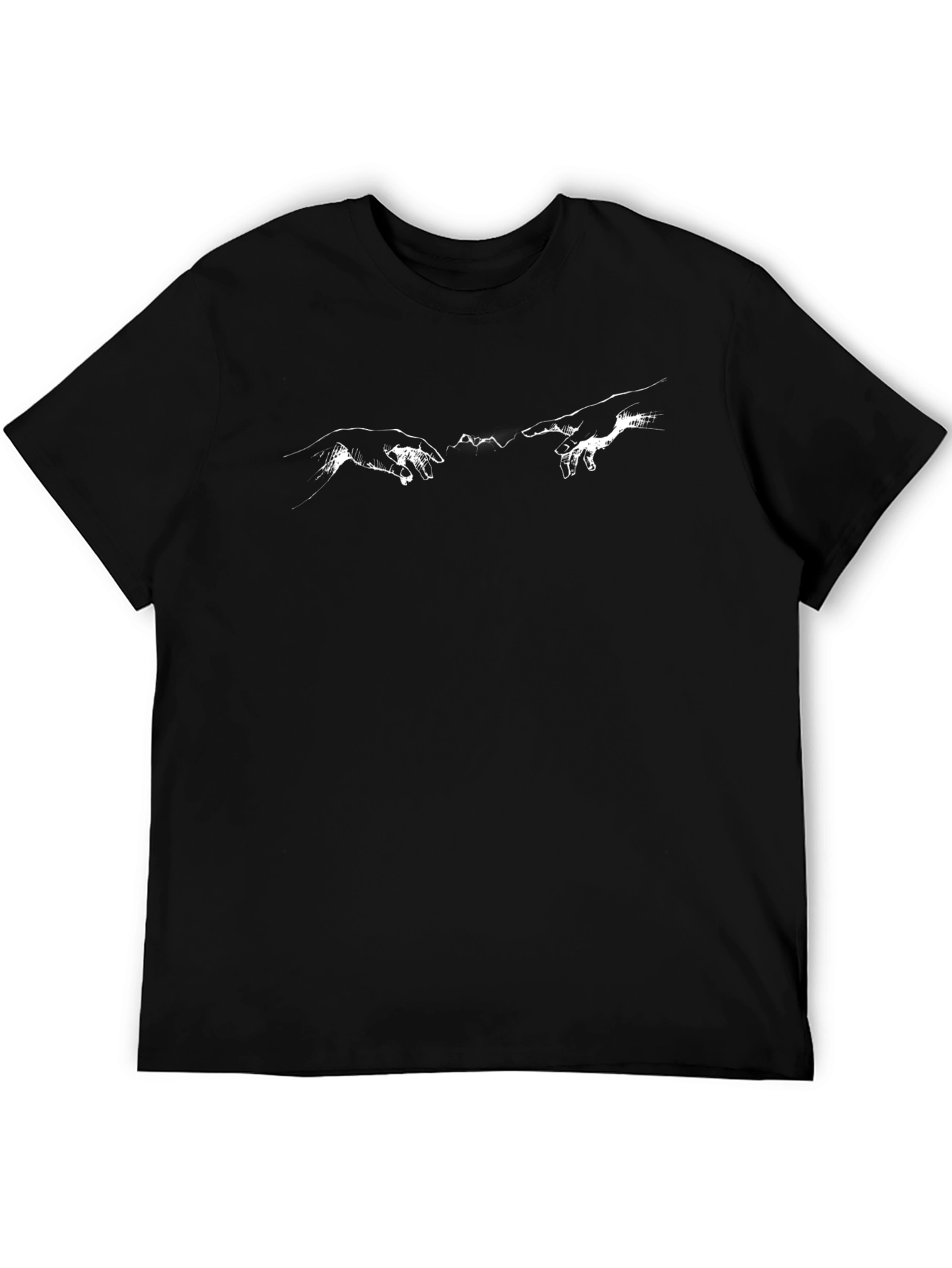 Creation of Adam Black Graphic Tee