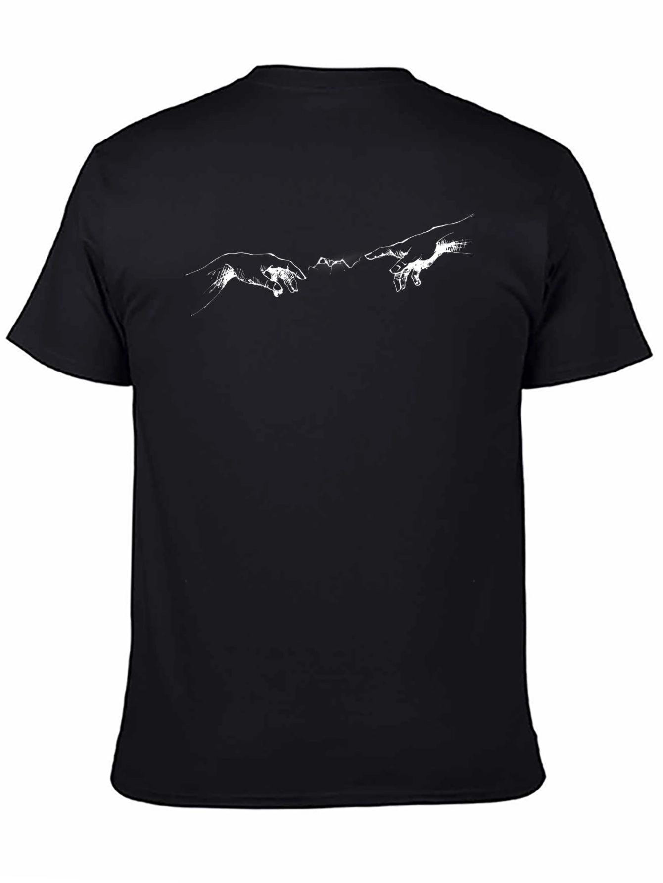 Creation of Adam Black Graphic Tee