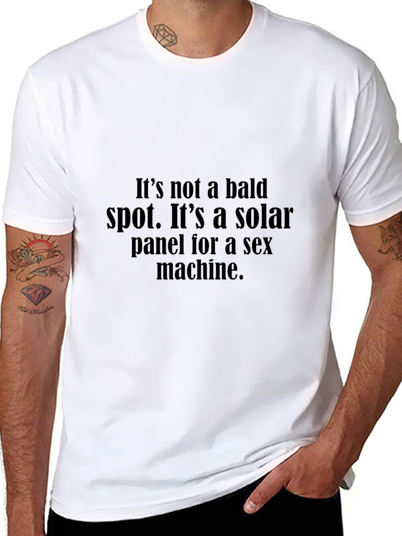 Funny Solar Panel Graphic Tee