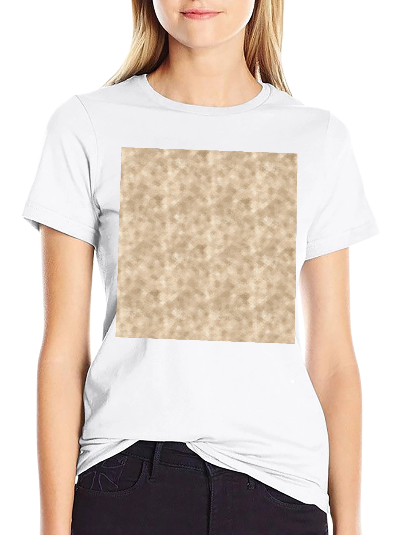 Tan Speckled T-Shirt