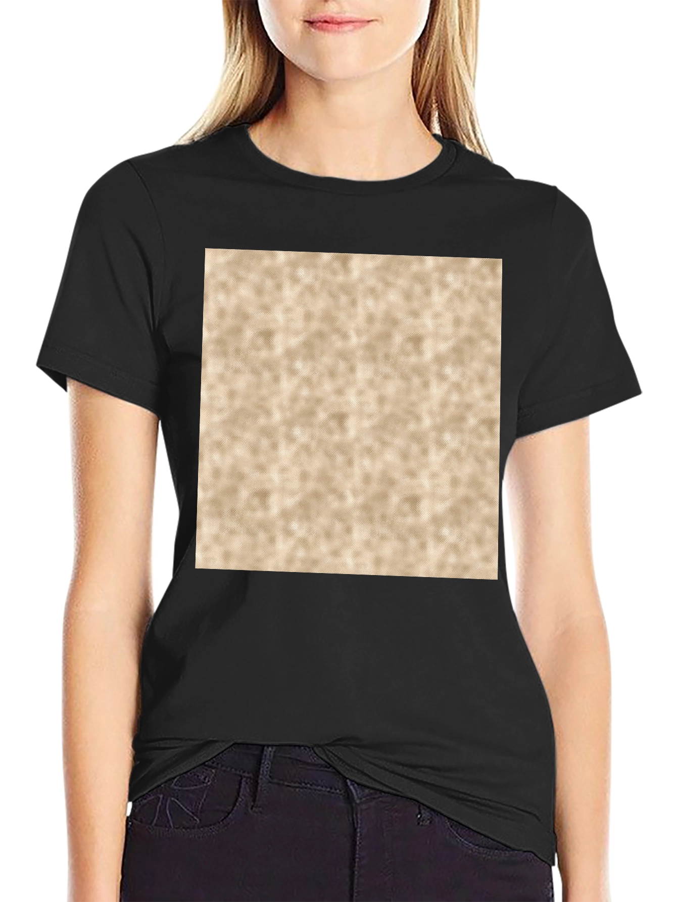 Tan Speckled T-Shirt