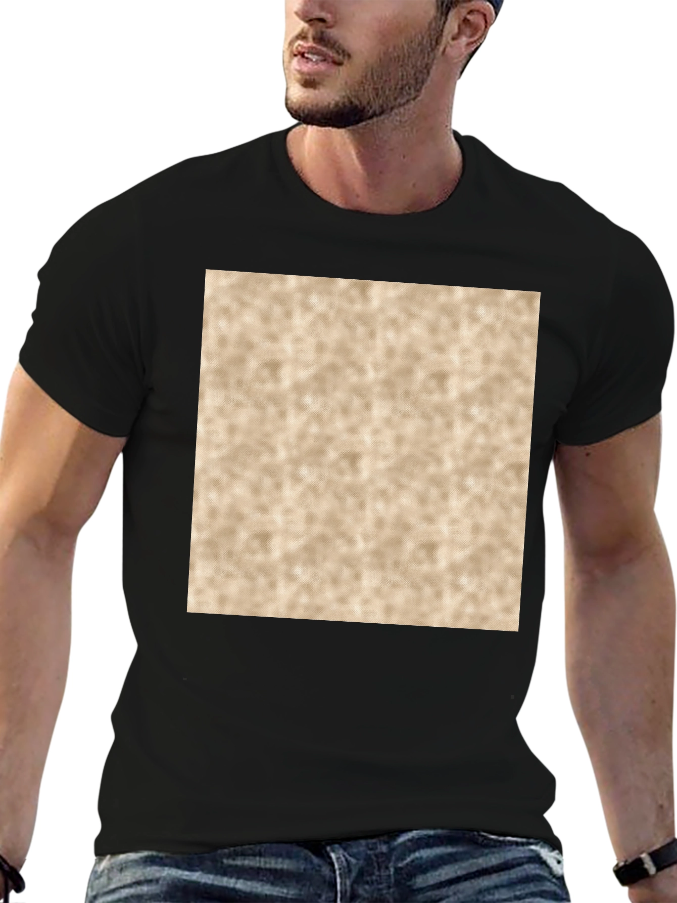 Tan Speckled T-Shirt