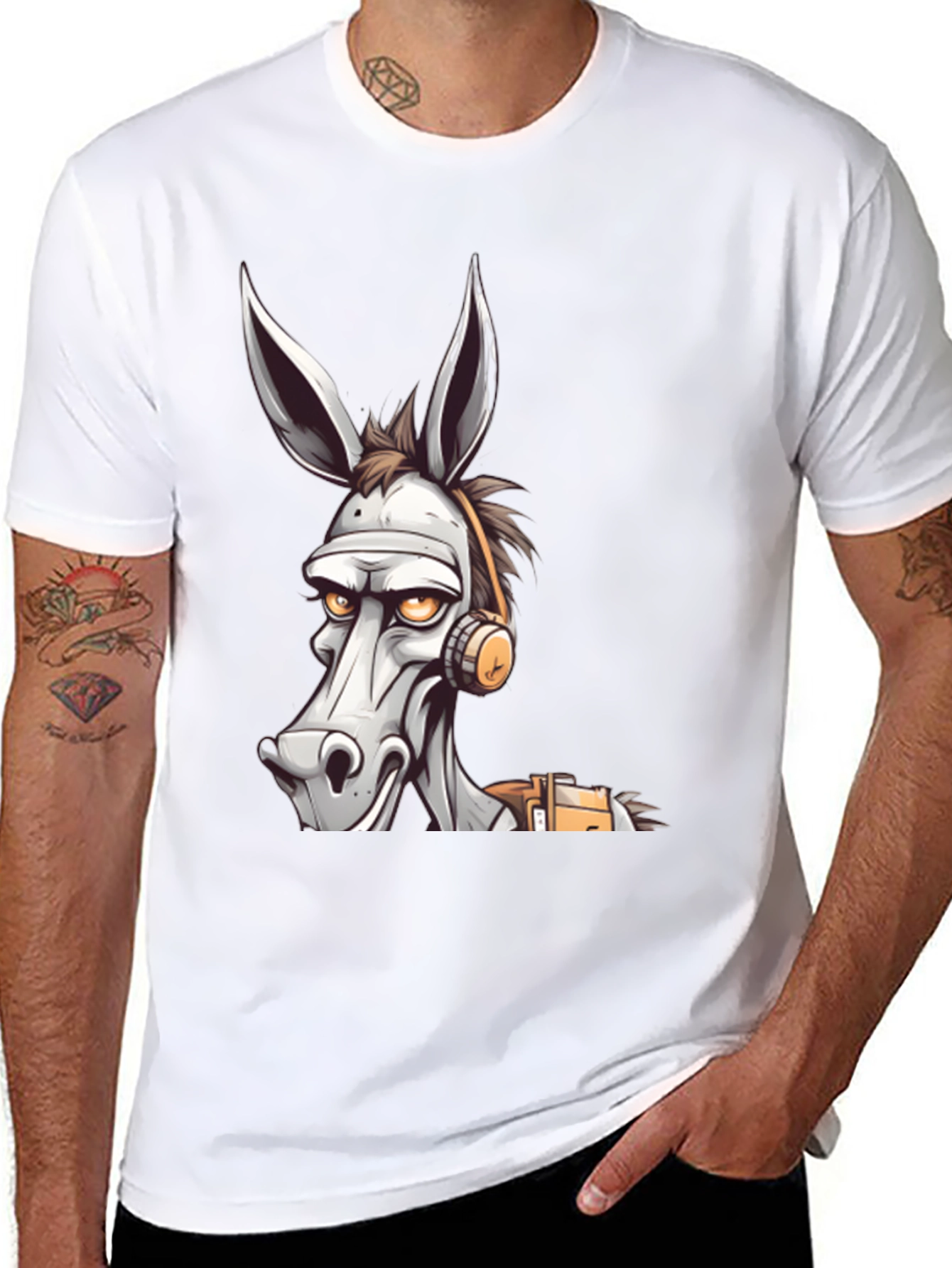 Cartoon Donkey T-Shirt