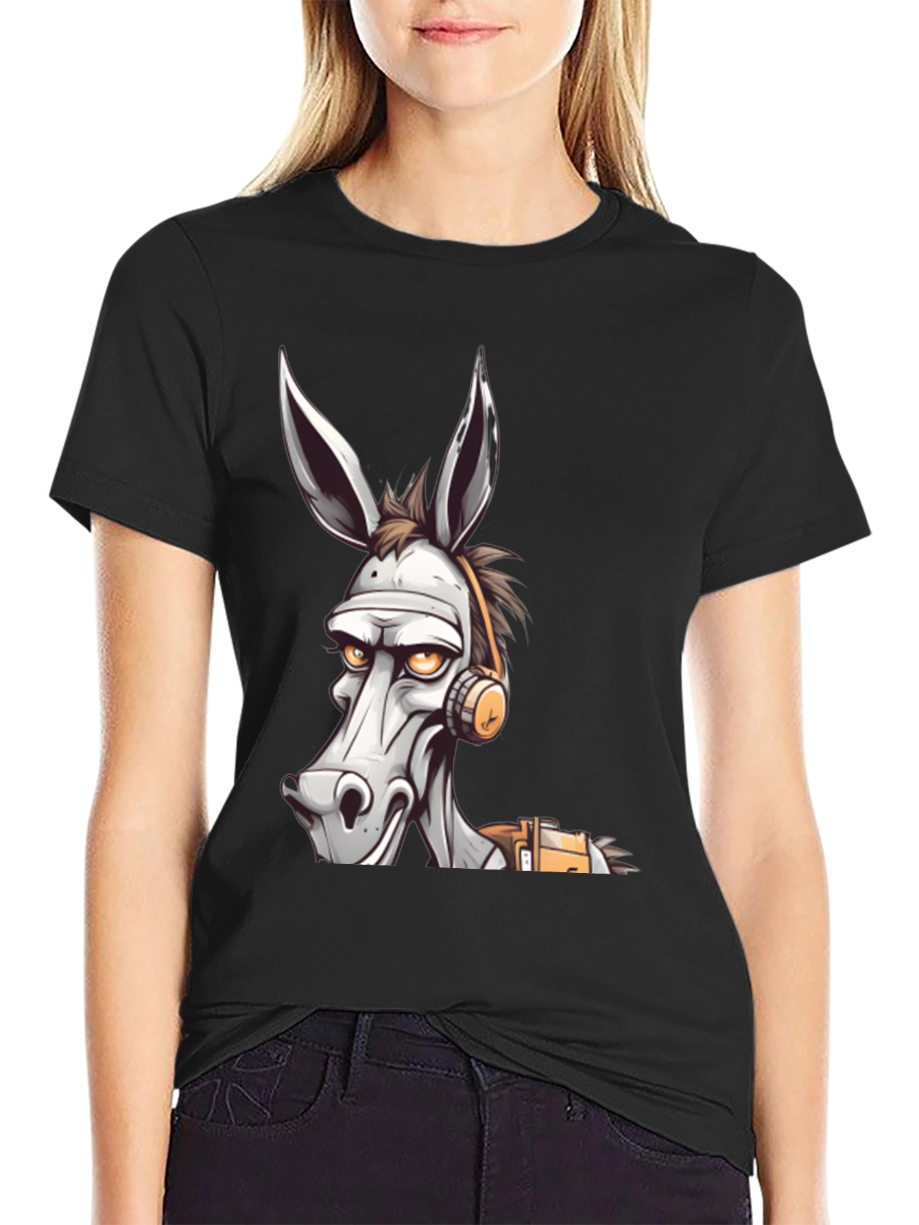 Cartoon Donkey T-Shirt