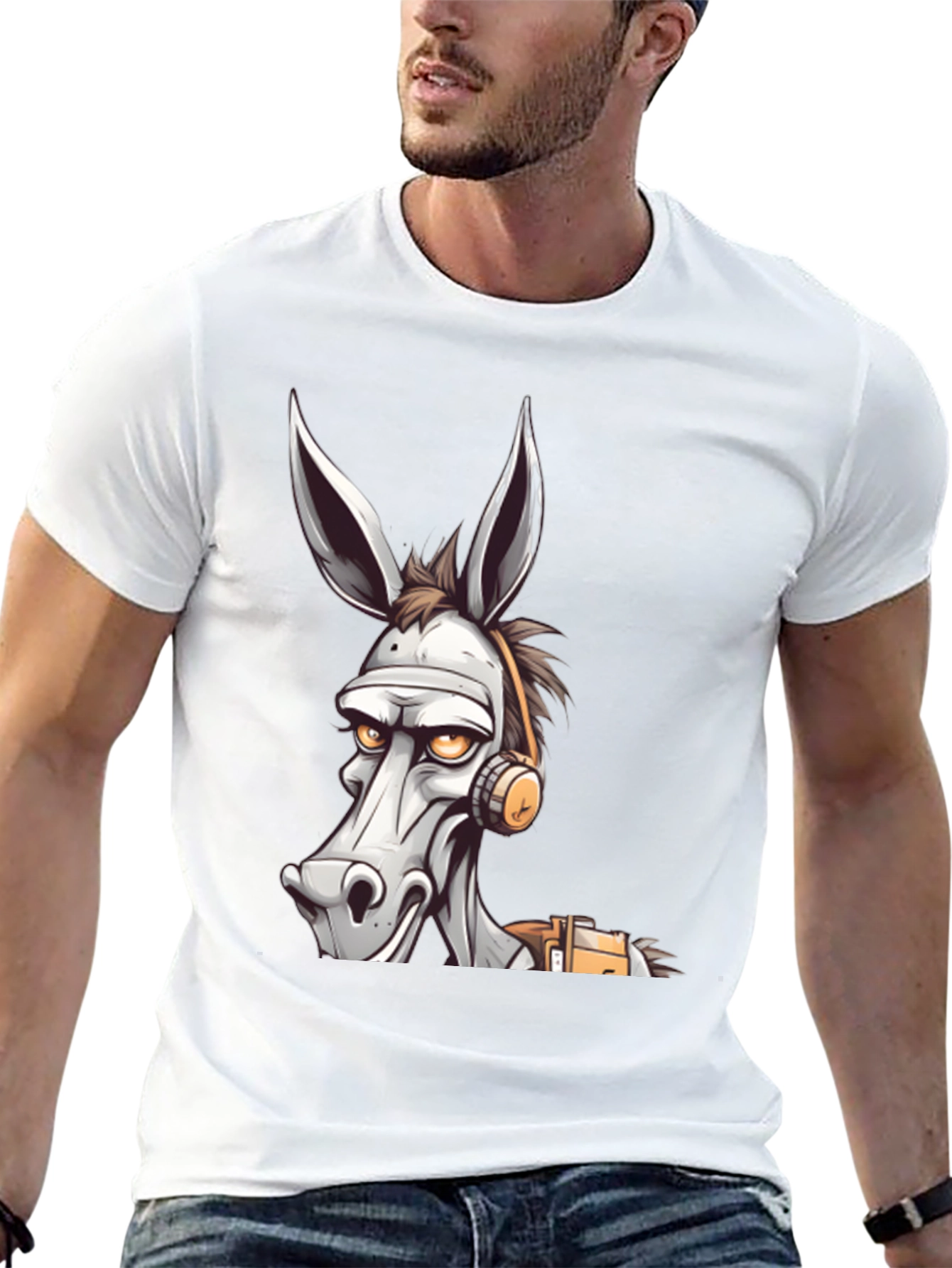 Cartoon Donkey T-Shirt