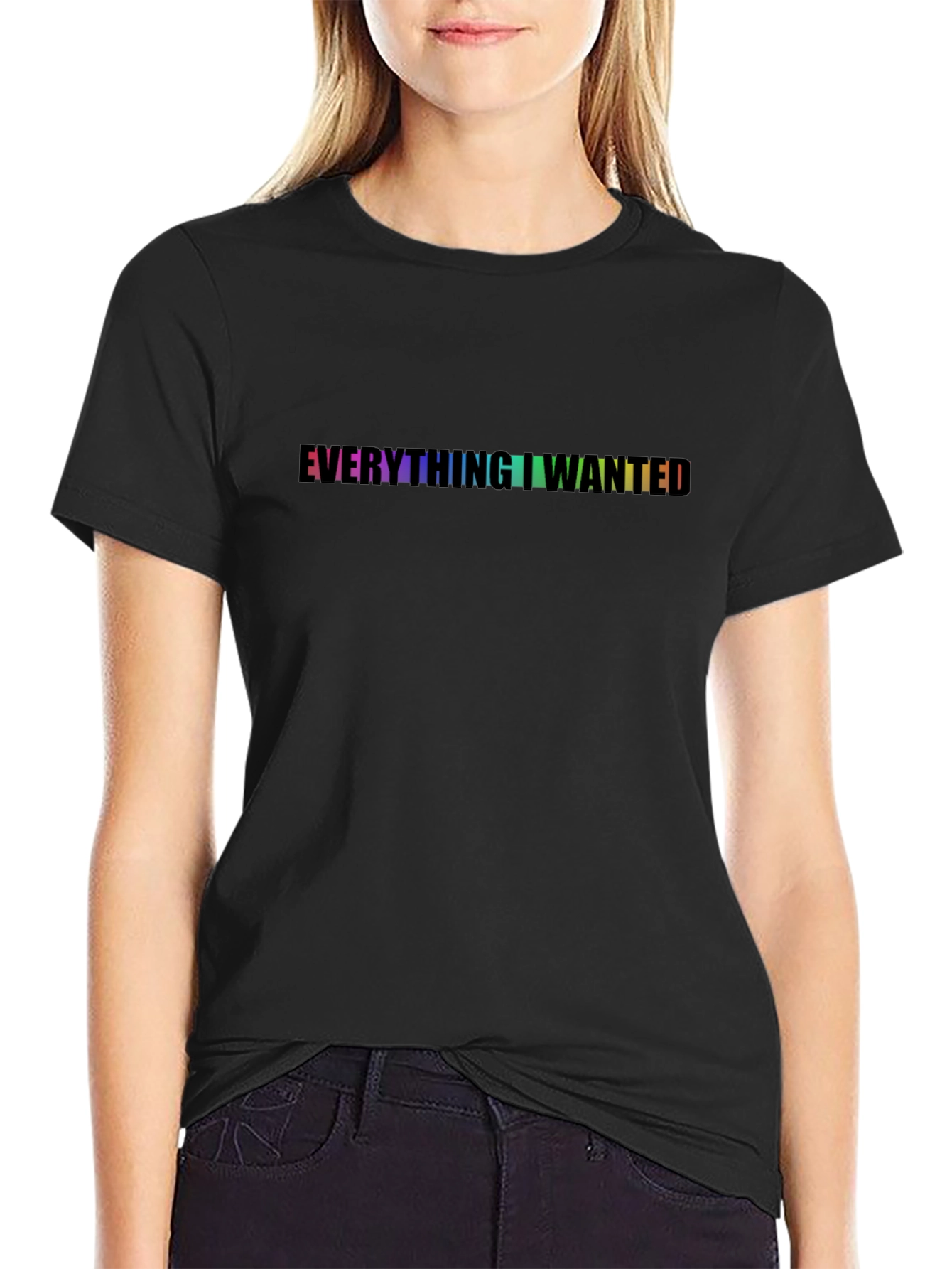 Everything I Wanted Graphic Tee - Black