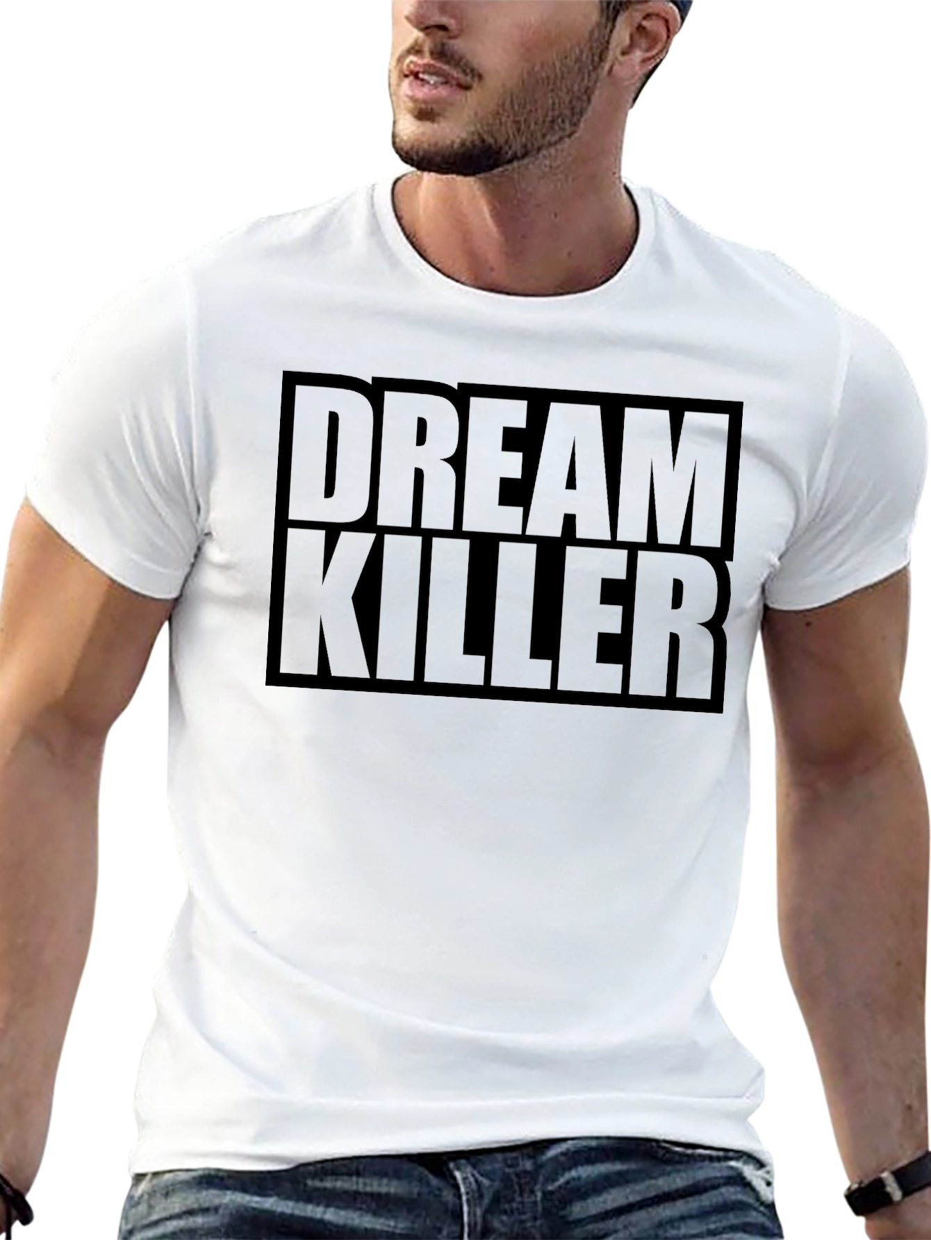 Dream Killer Black Graphic T-Shirt