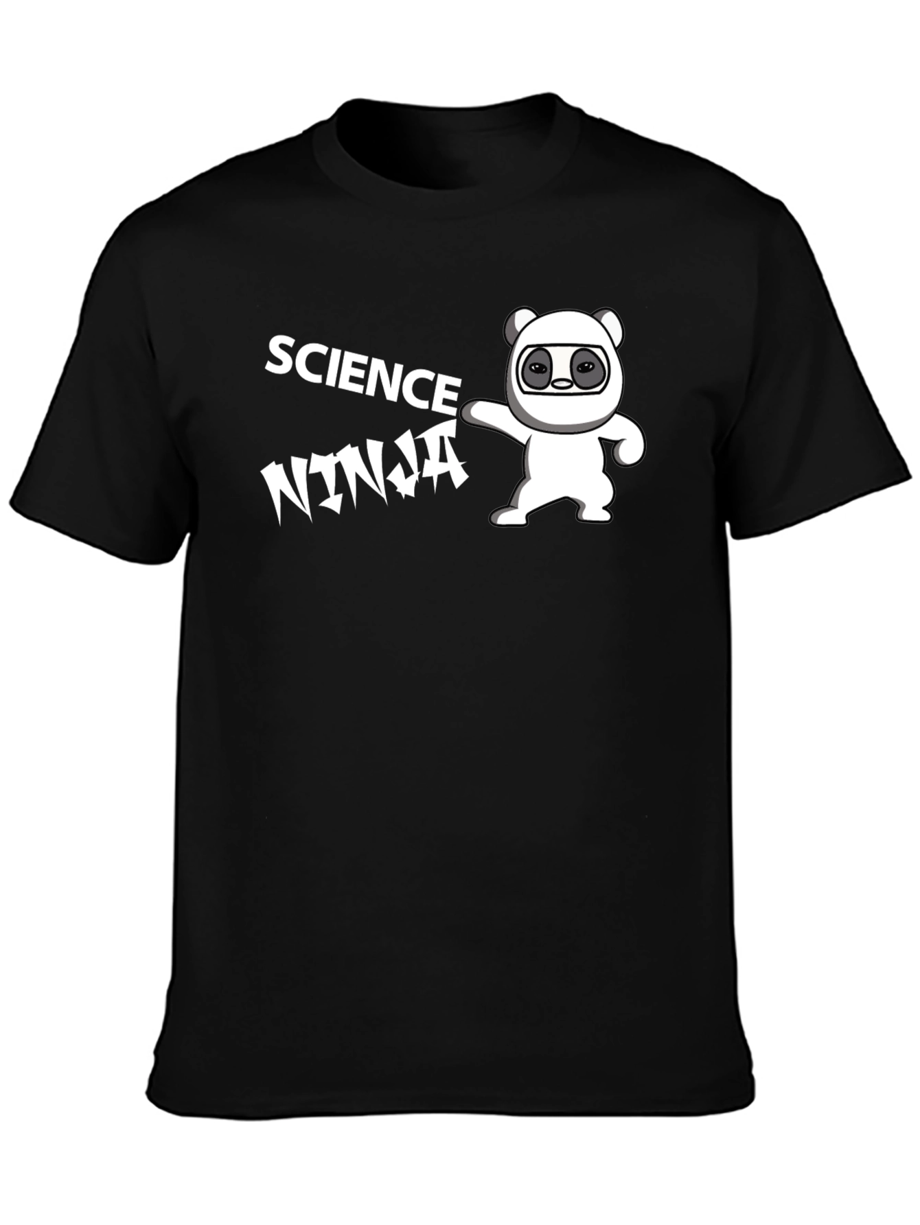 Science Ninja T-Shirt - Unique Graphic Tee